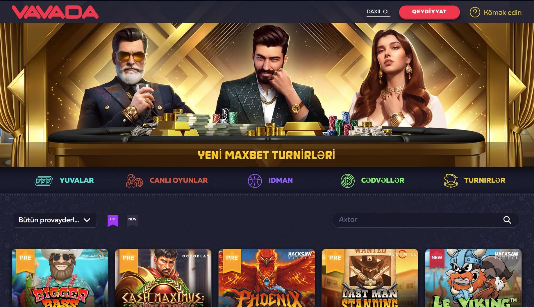 Vavada Casino rəsmi saytı